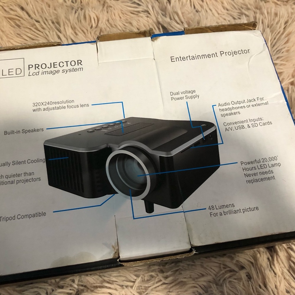 LED projector entertainment image system. - Picture 8 of 8